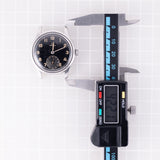 OMEGA SUVERAN Black Gilt Dial Ref.2400-7