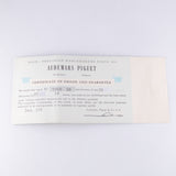 AUDEMARS PIGUET Ref.5369 Tonneau W.WARRANTY PAPER