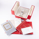 CARTIER LM SANTOS OCTAGON Ref.187902 NOS W.BOX&PAPER