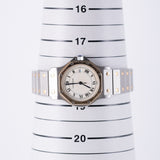 CARTIER LM SANTOS OCTAGON Ref.187902 NOS W.BOX&PAPER