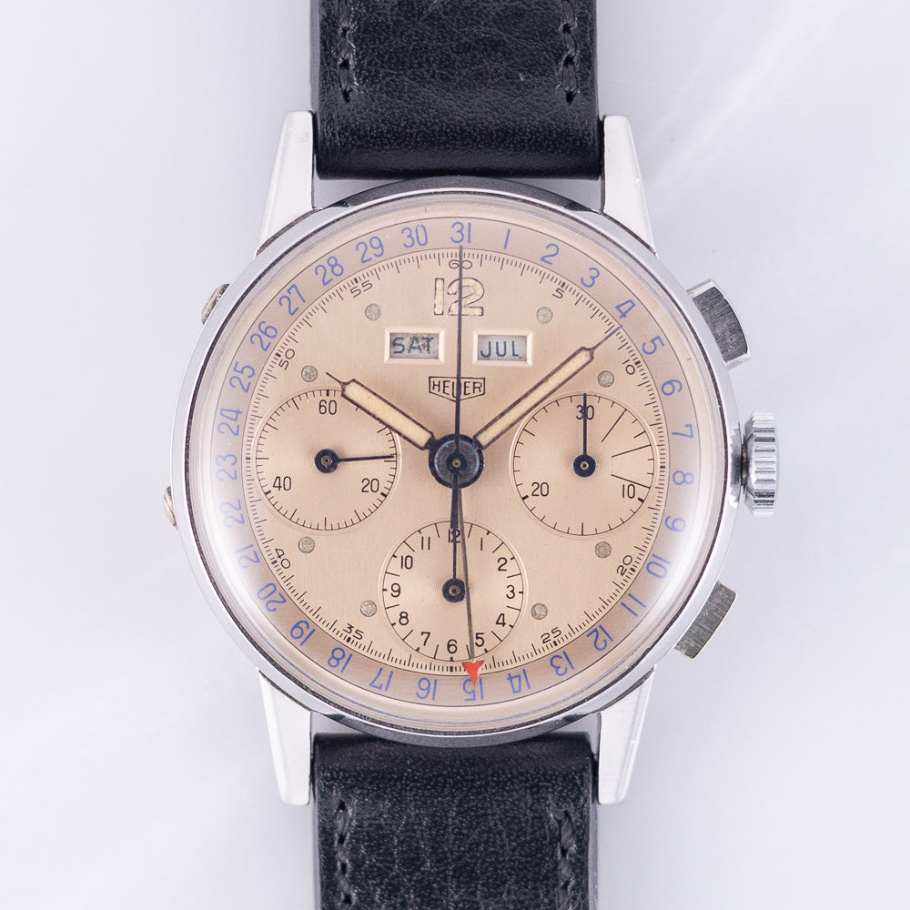 HEUER Triple Calendar Chronograph Valjoux.72C Ref.2543