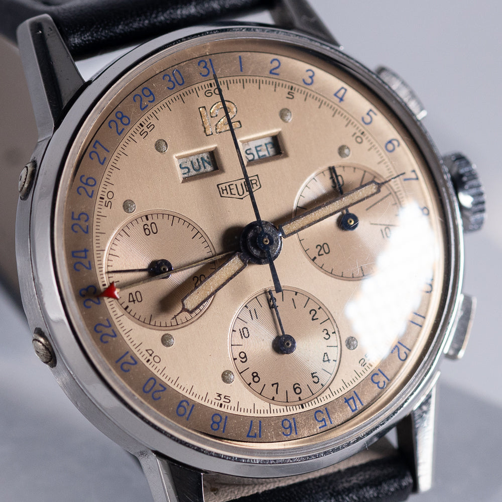 HEUER Triple Calendar Chronograph Valjoux.72C Ref.2543
