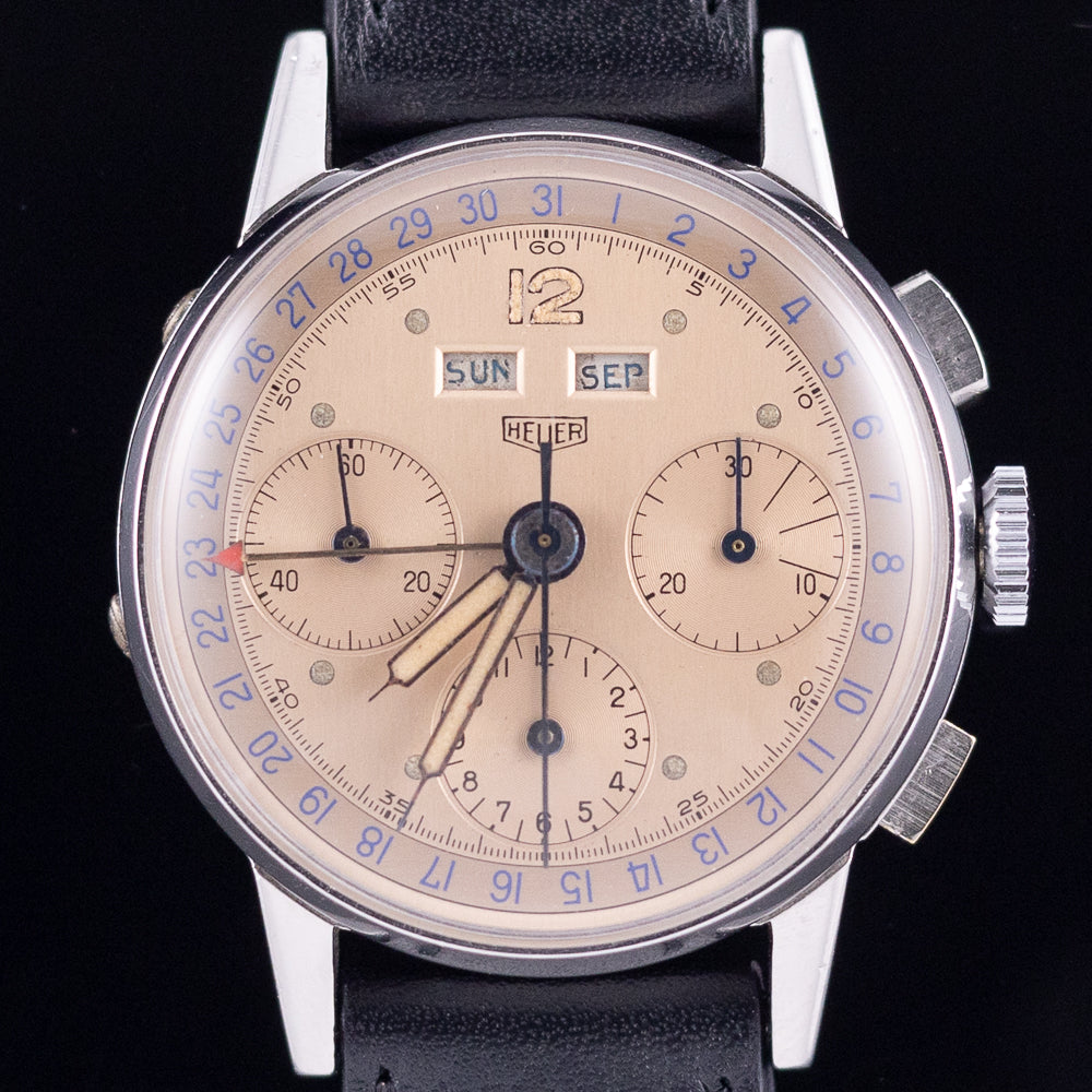 HEUER Triple Calendar Chronograph Valjoux.72C Ref.2543