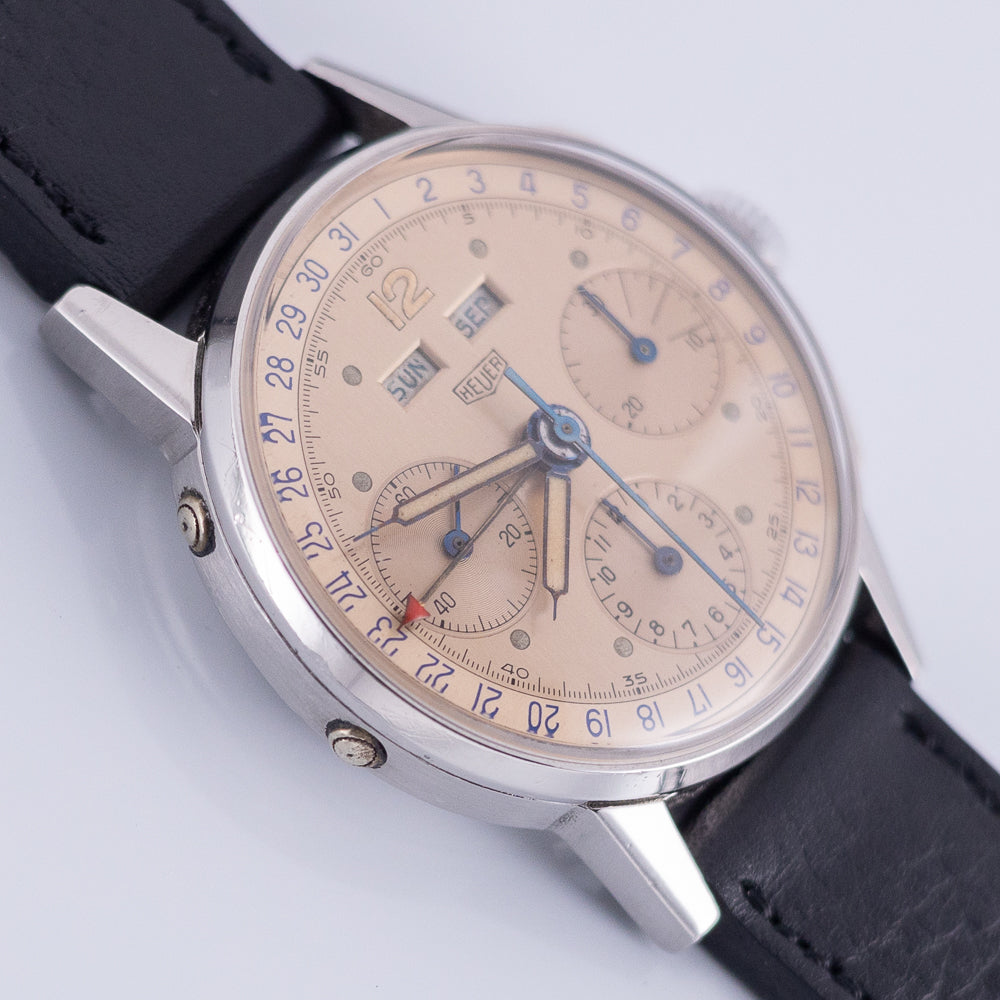 HEUER Triple Calendar Chronograph Valjoux.72C Ref.2543