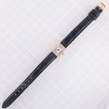 CARTIER PM Mini TANK Louis Cartier Pave Diamond Bezel Ref.828001