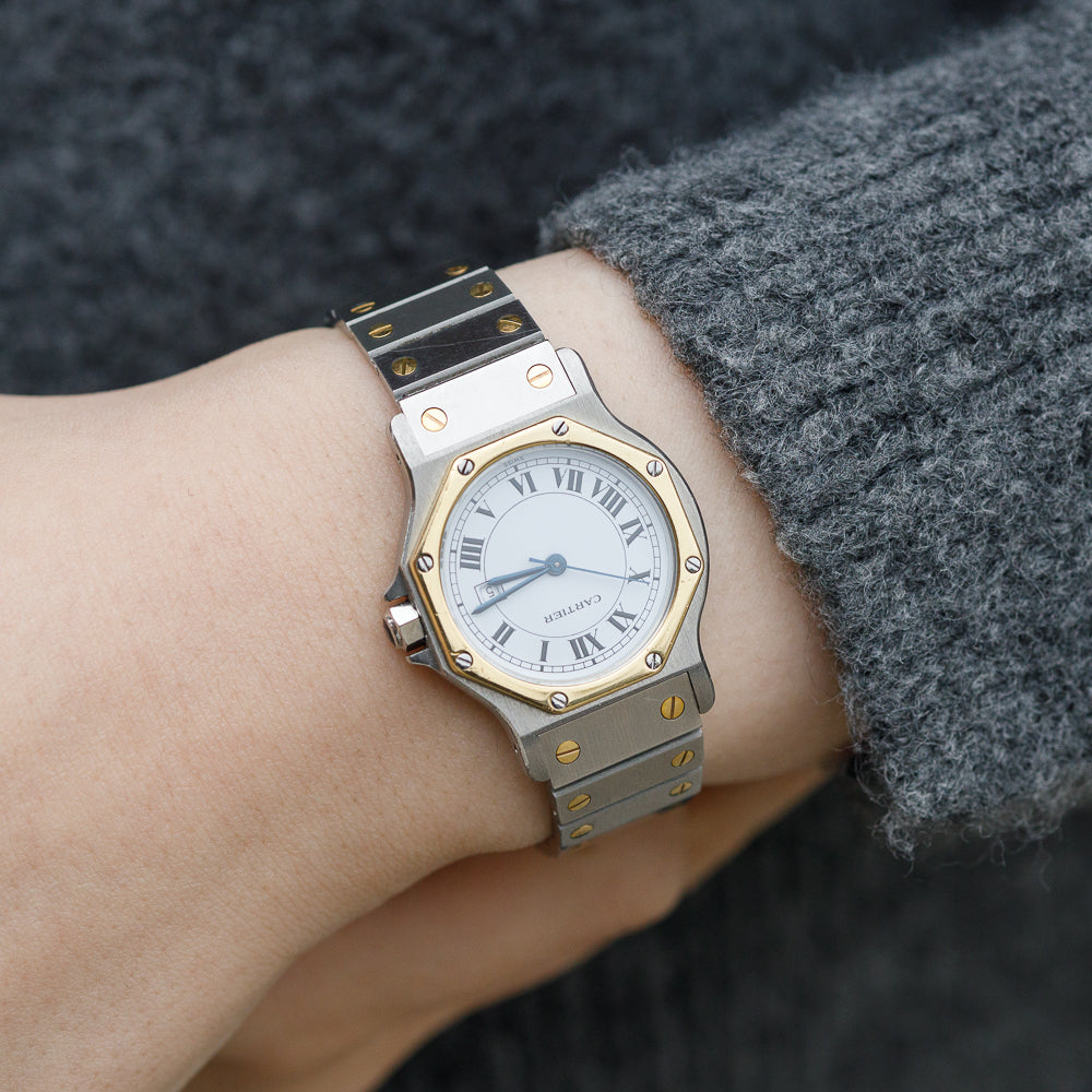 CARTIER LM SANTOS OCTAGON Automatic Ref.2966