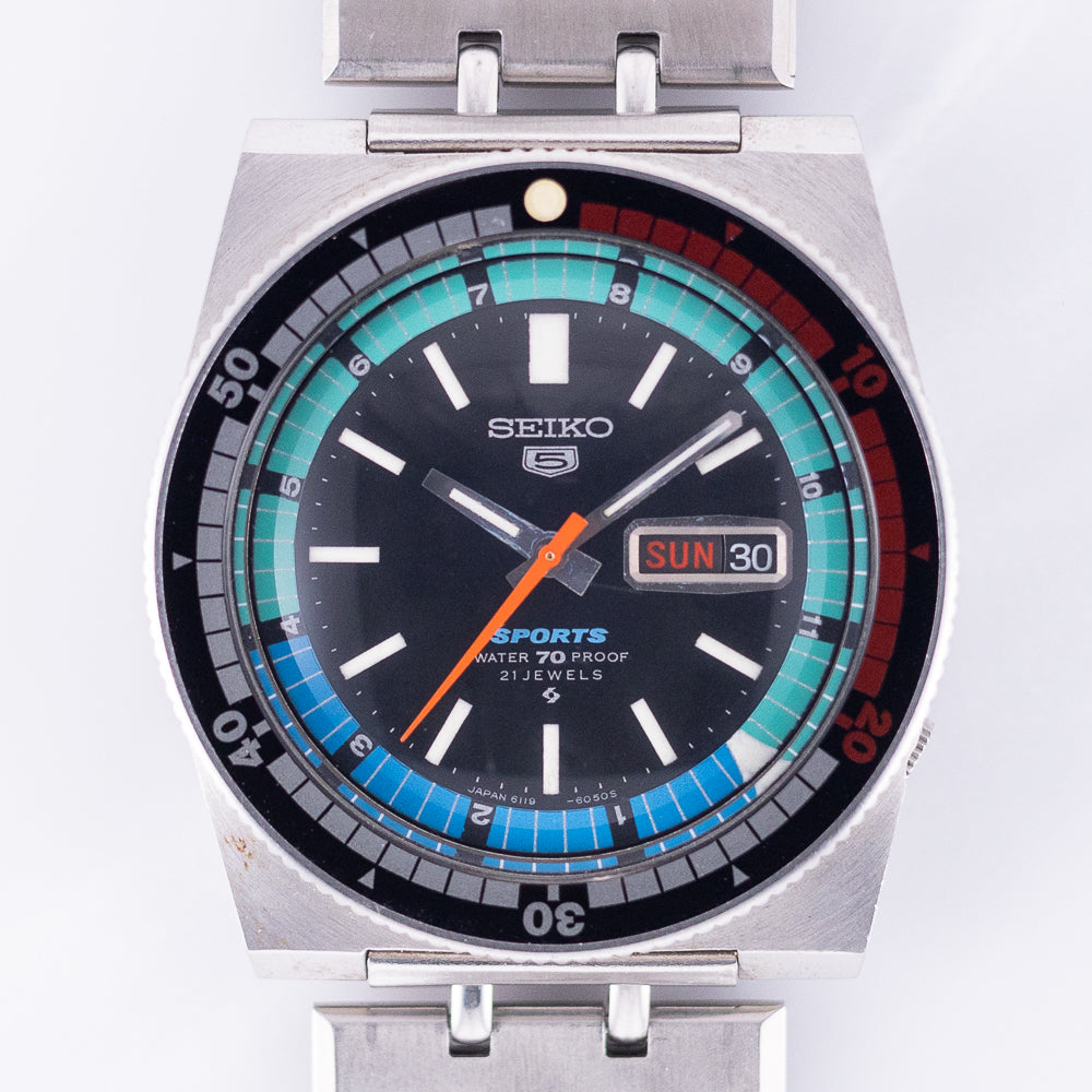 SEIKO Ref.6119-6050 5 Sports W.BOX – TIMEANAGRAM SEIKO Ref.6119-6050 5 Sports W.BOX – TIMEANAGRAM