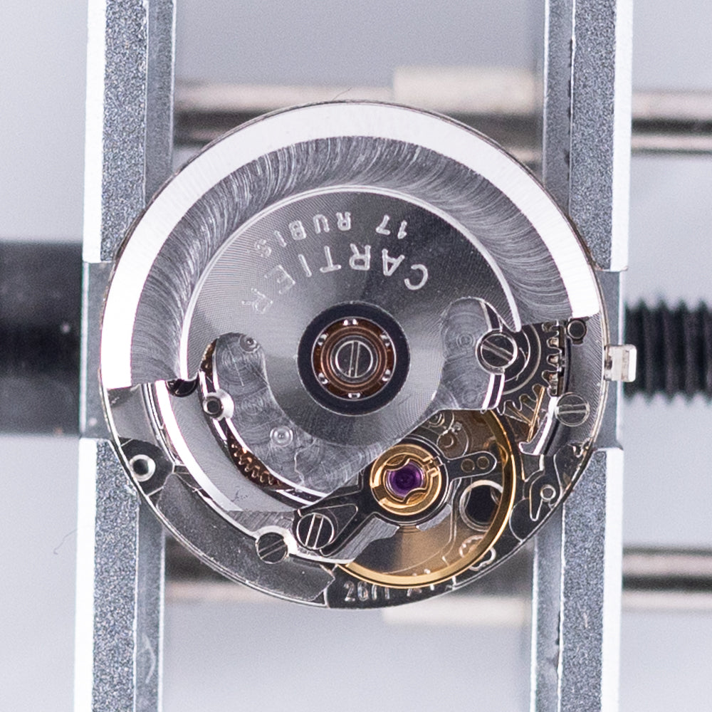 CARTIER LM Santos Ref.2961 AUTOMATIC Godron Bracelet MINT CONDITION