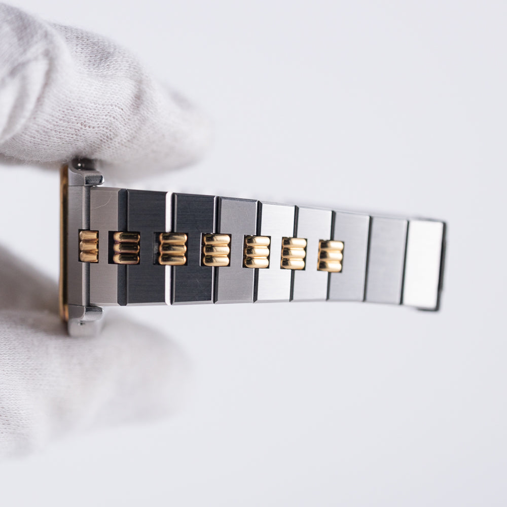 CARTIER LM Santos Ref.2961 AUTOMATIC Godron Bracelet MINT CONDITION