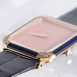 CORUM Coral Dial Lapis Lazuli Bezel Ref.27538 w.BOX