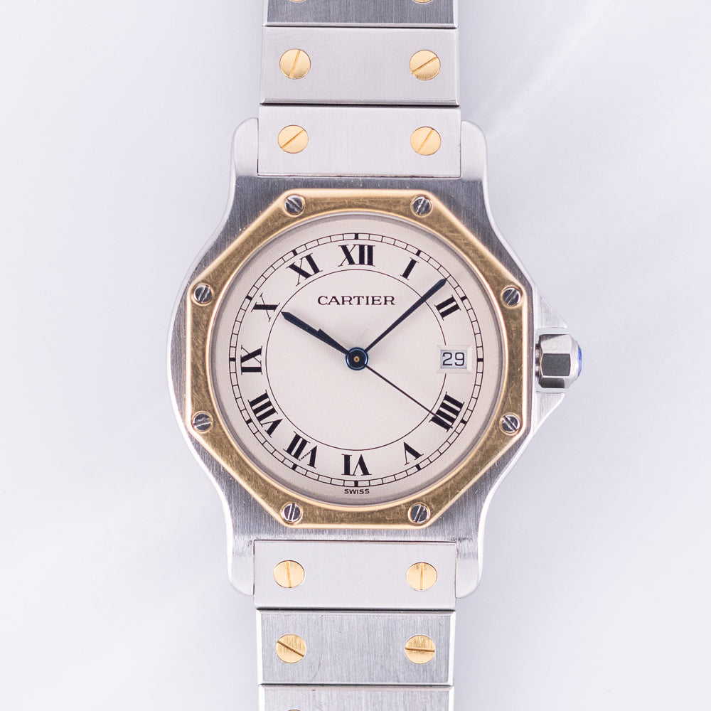 CARTIER LM SANTOS OCTAGON REF.187902