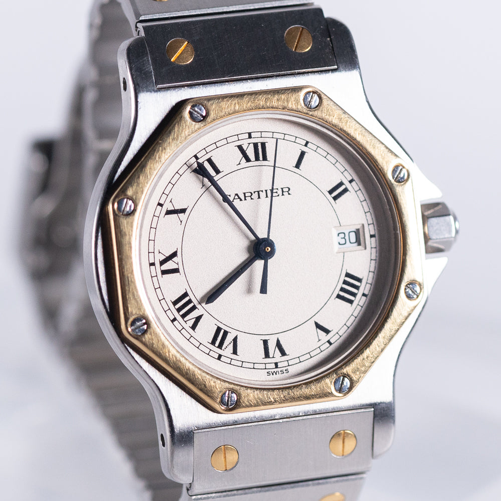 CARTIER LM SANTOS OCTAGON REF.187902