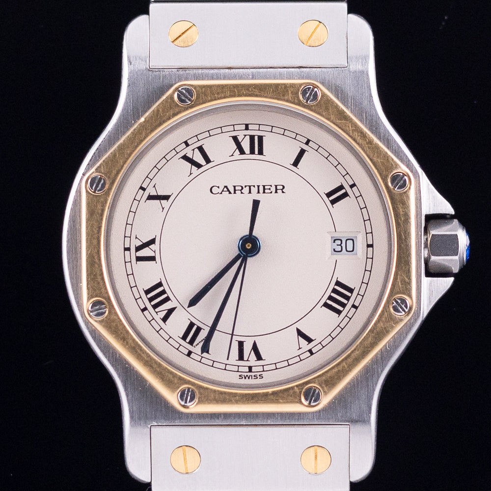 CARTIER LM SANTOS OCTAGON REF.187902