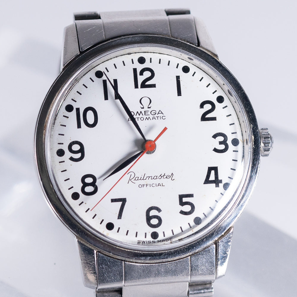 OMEGA Railmaster Ref.165.002 w.1035 Flat link Bracelet