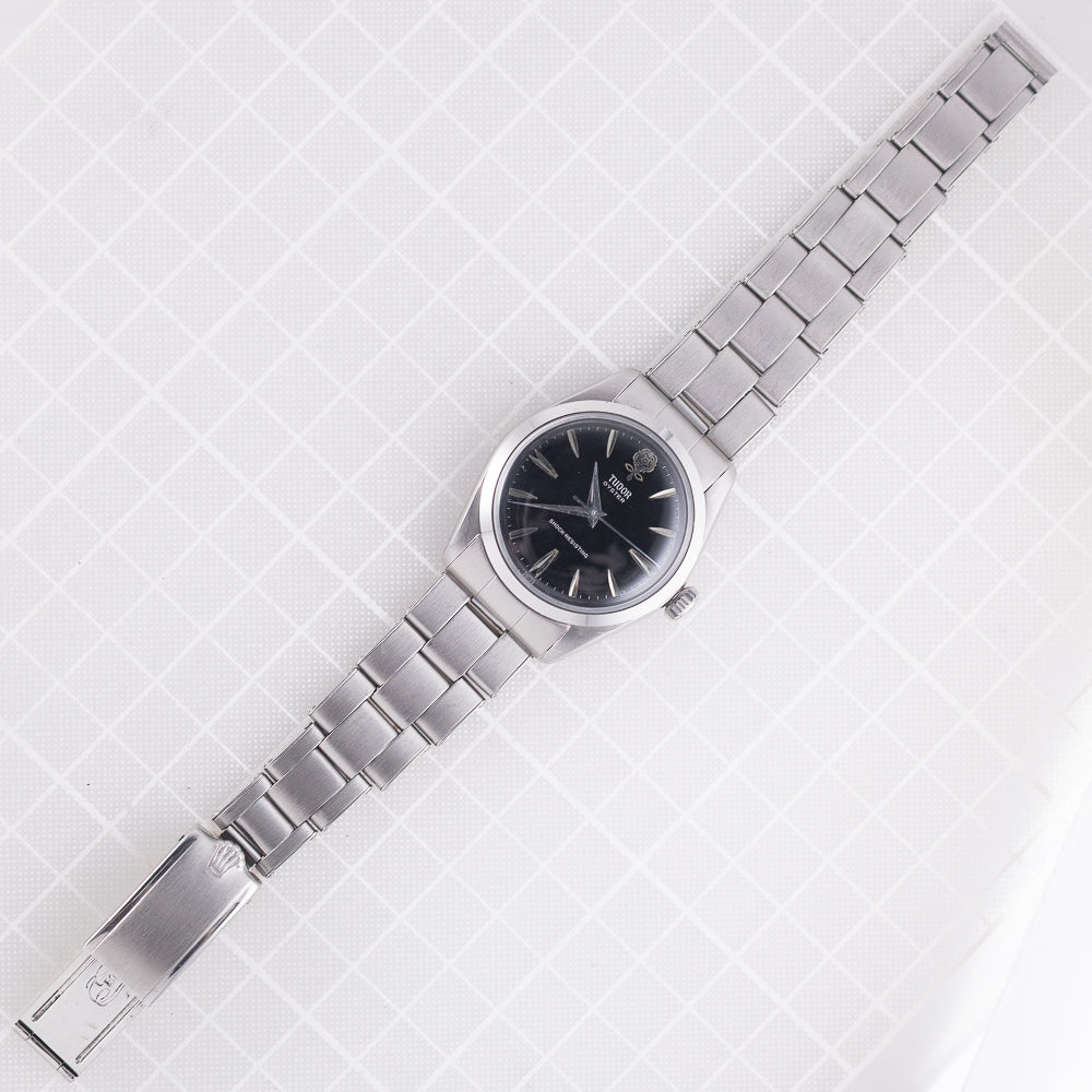 TUDOR Original Big Rose Black mirror Dial Ref.7934
