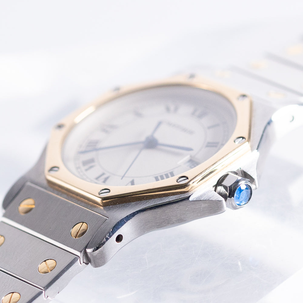 CARTIER LM SANTOS OCTAGON Ref.187902