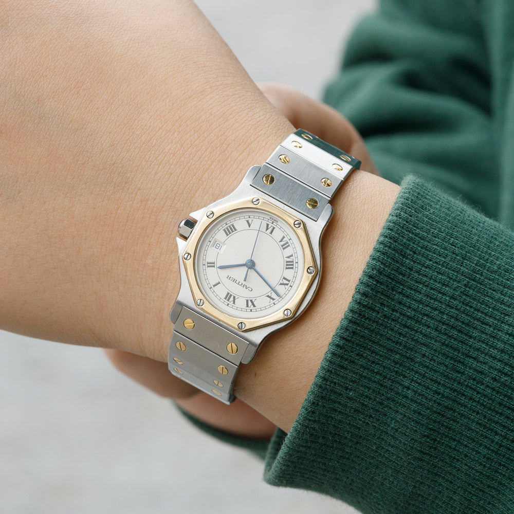 CARTIER LM SANTOS OCTAGON Ref.187902