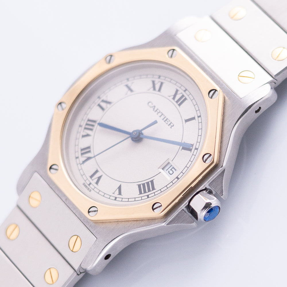 CARTIER LM SANTOS OCTAGON Ref.187902