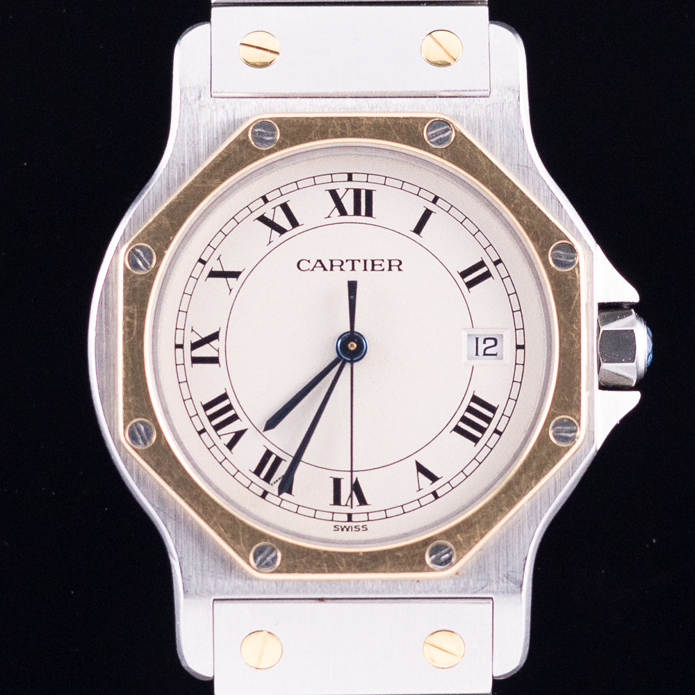 CARTIER LM SANTOS OCTAGON REF.187902