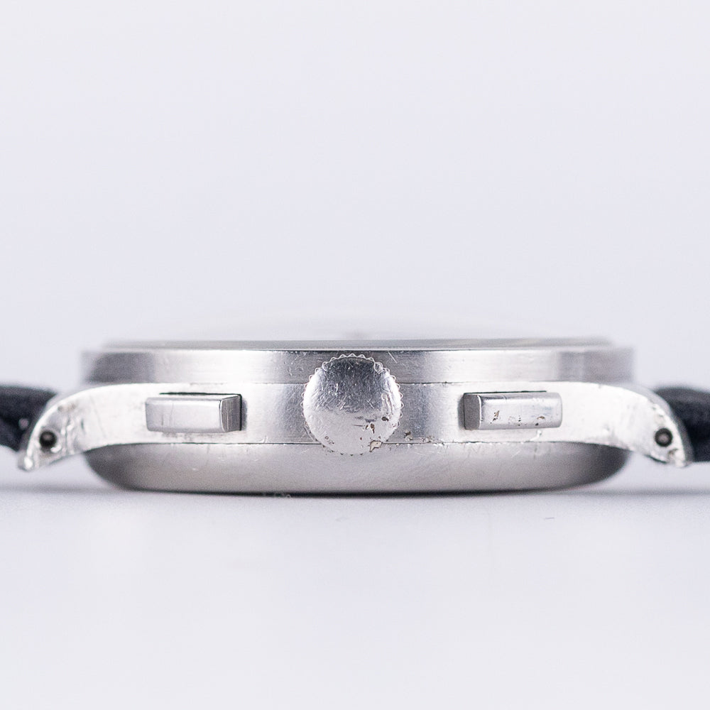 CYMA Black Gilt Dial Cylinder Case Valjoux 22