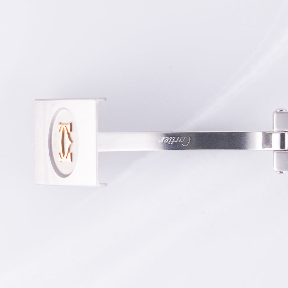 CARTIER LM SANTOS OCTAGON Ref.187902 W.BOX