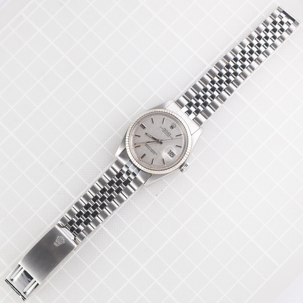 ROLEX DATEJUST Ref.1601 Linen Dial