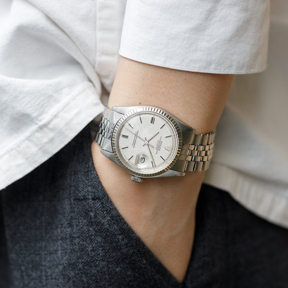 ROLEX DATEJUST Ref.1601 Linen Dial