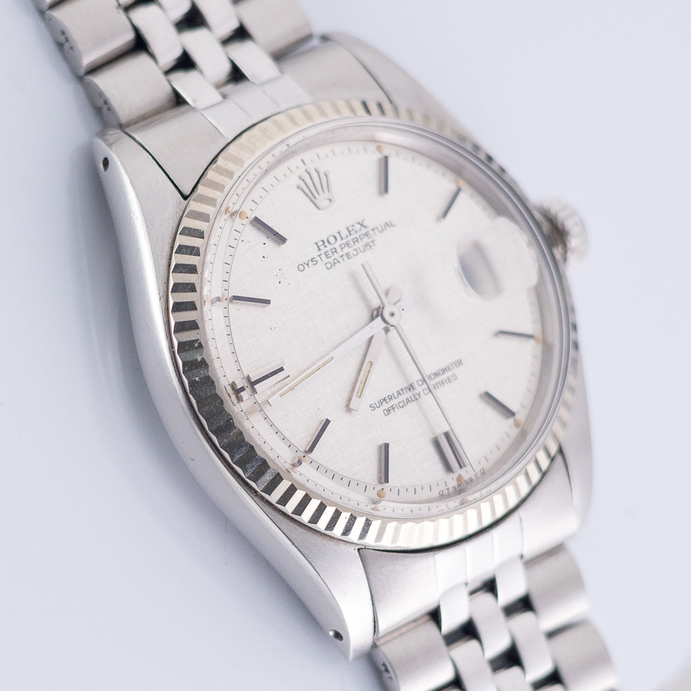 ROLEX DATEJUST Ref.1601 Linen Dial