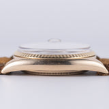 ROLEX DATEJUST Ref.1601 Brown Dial 18K Yellow Gold
