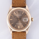 ROLEX DATEJUST Ref.1601 Brown Dial 18K Yellow Gold