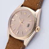 ROLEX DATEJUST Ref.1601 Brown Dial 18K Yellow Gold