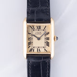 CARTIER LM Must TANK 1st Gold Dial
