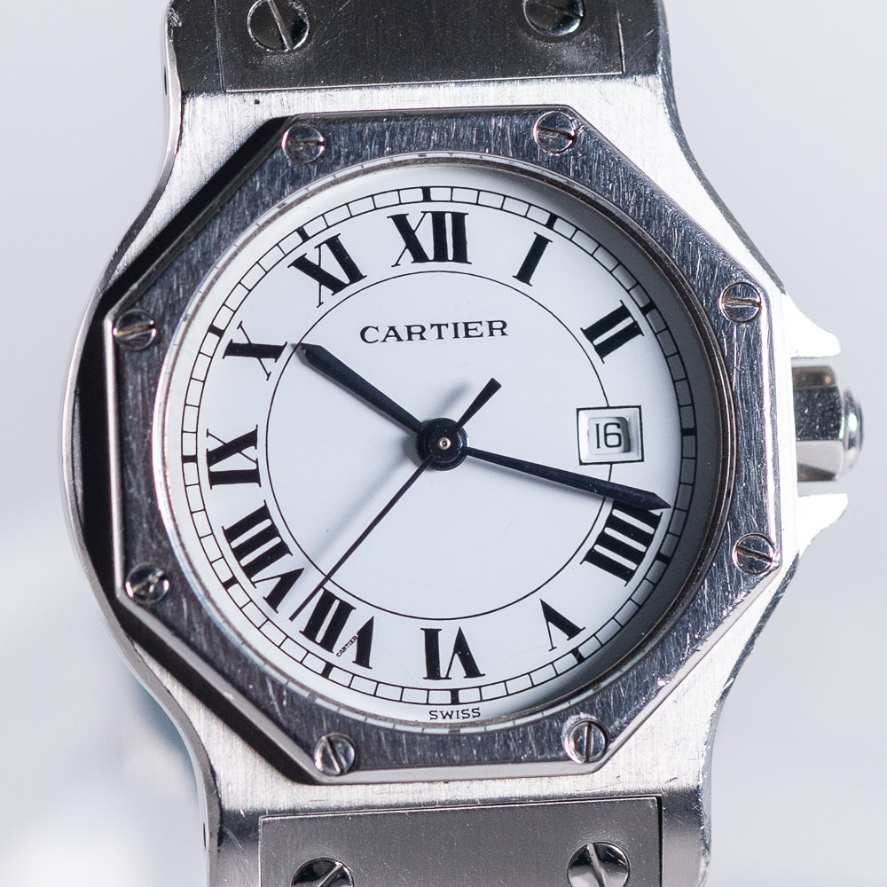 CARTIER LM SANTOS OCTAGON STEEL Automatic REF.2965