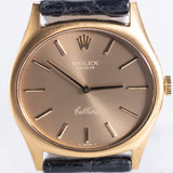 ROLEX Cellini Ref.3806 Sigma Brown Dial