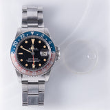 ROLEX GMT-MASTER Ref.1675 matte MK1 pumpkin Lume