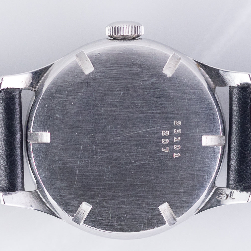 LONGINES “SEI-TACCHE” BLACK GILT DIAL Cal.10.68Z