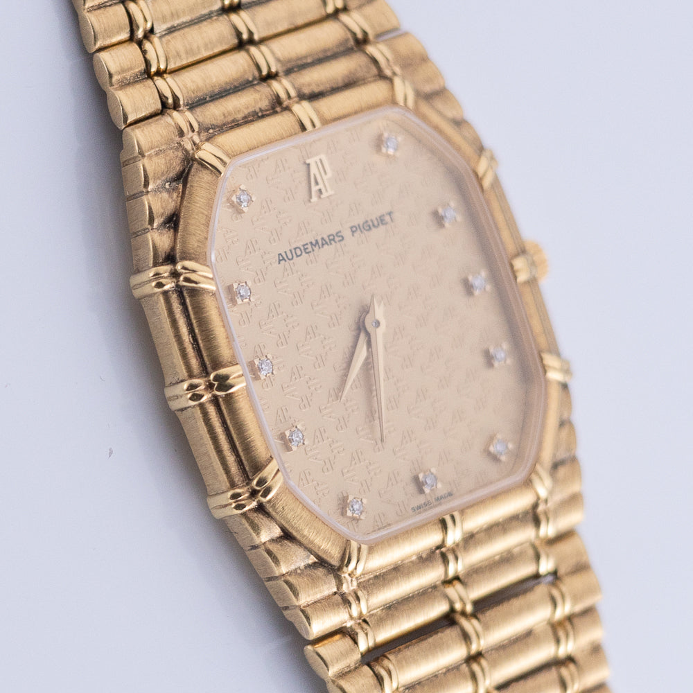 AUDEMARS PIGUET BAMBOO Manual Diamond AP Dial W.Box
