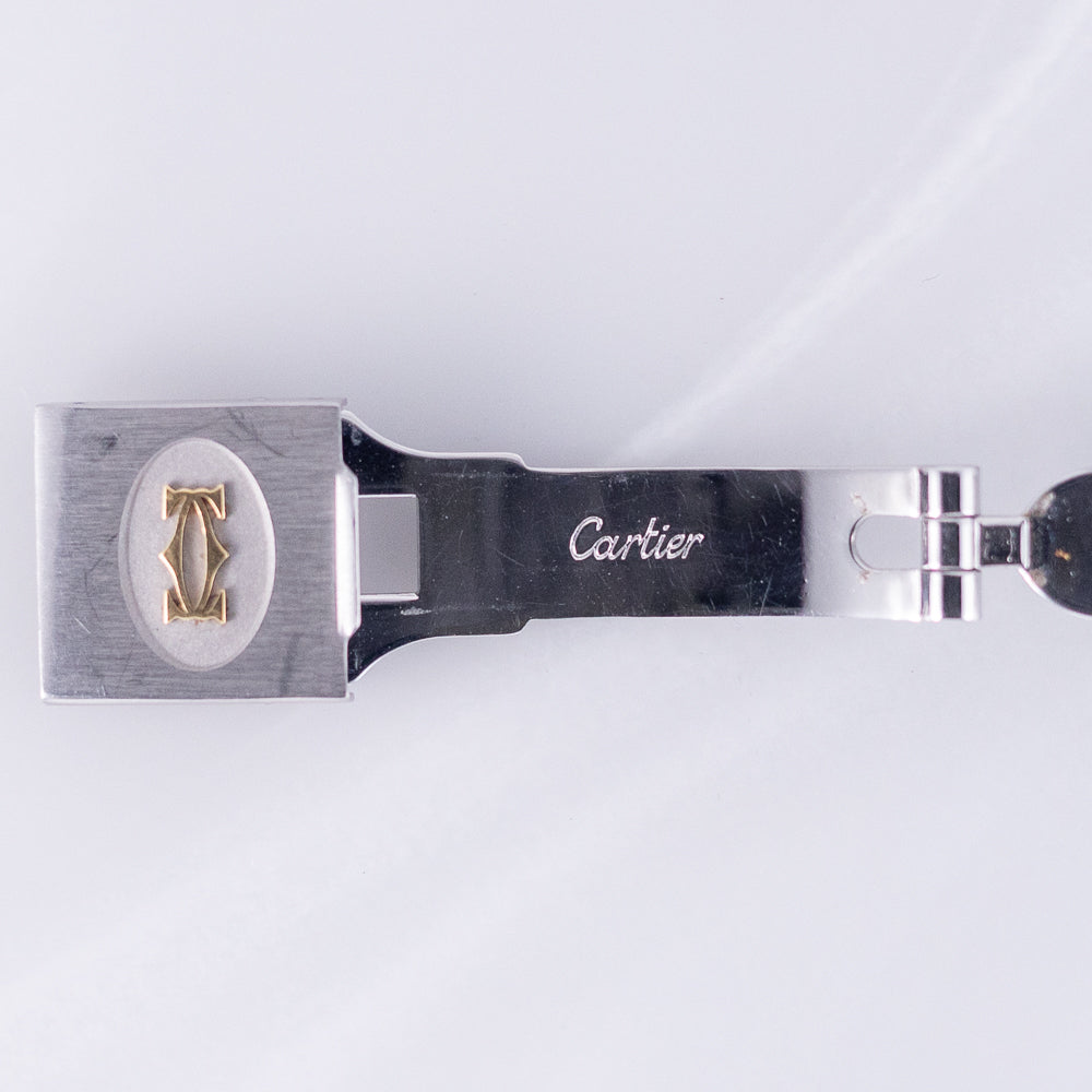 CARTIER LM SANTOS OCTAGON Ref.2966 Godron Bracelet