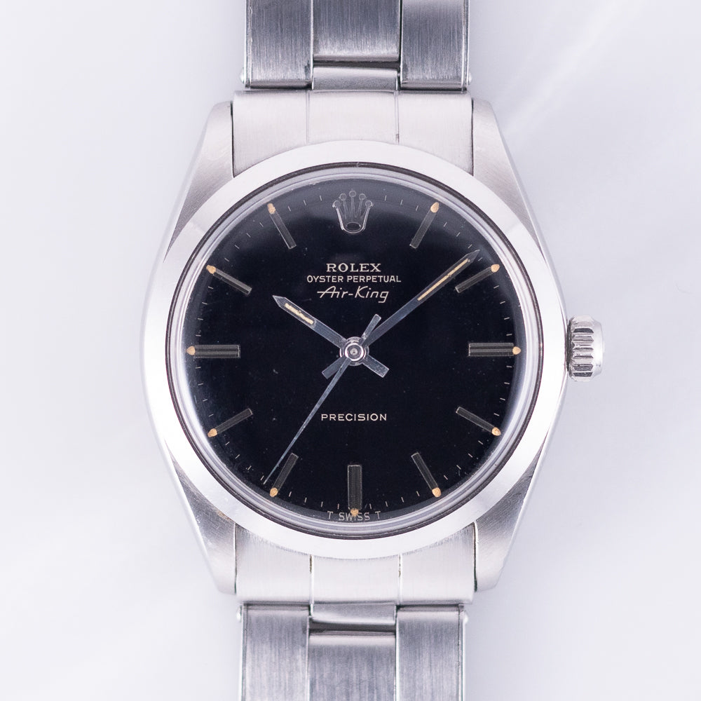 ROLEX Air-King Ref.5500 Mint Black Gilt Dial