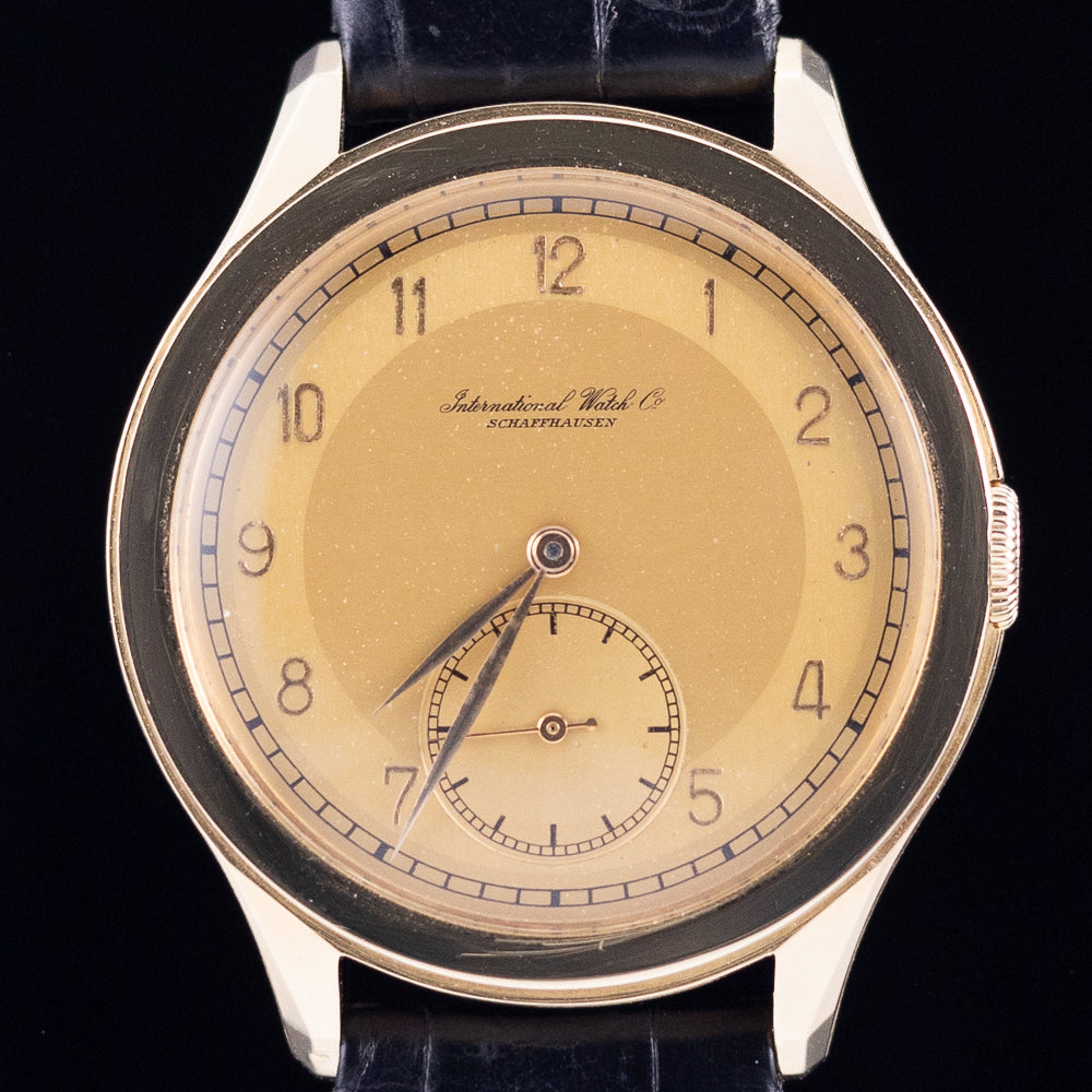 IWC Cal.83 36mm Jumbo Calatrava Two-Tone Dial 14K Yellow Gold