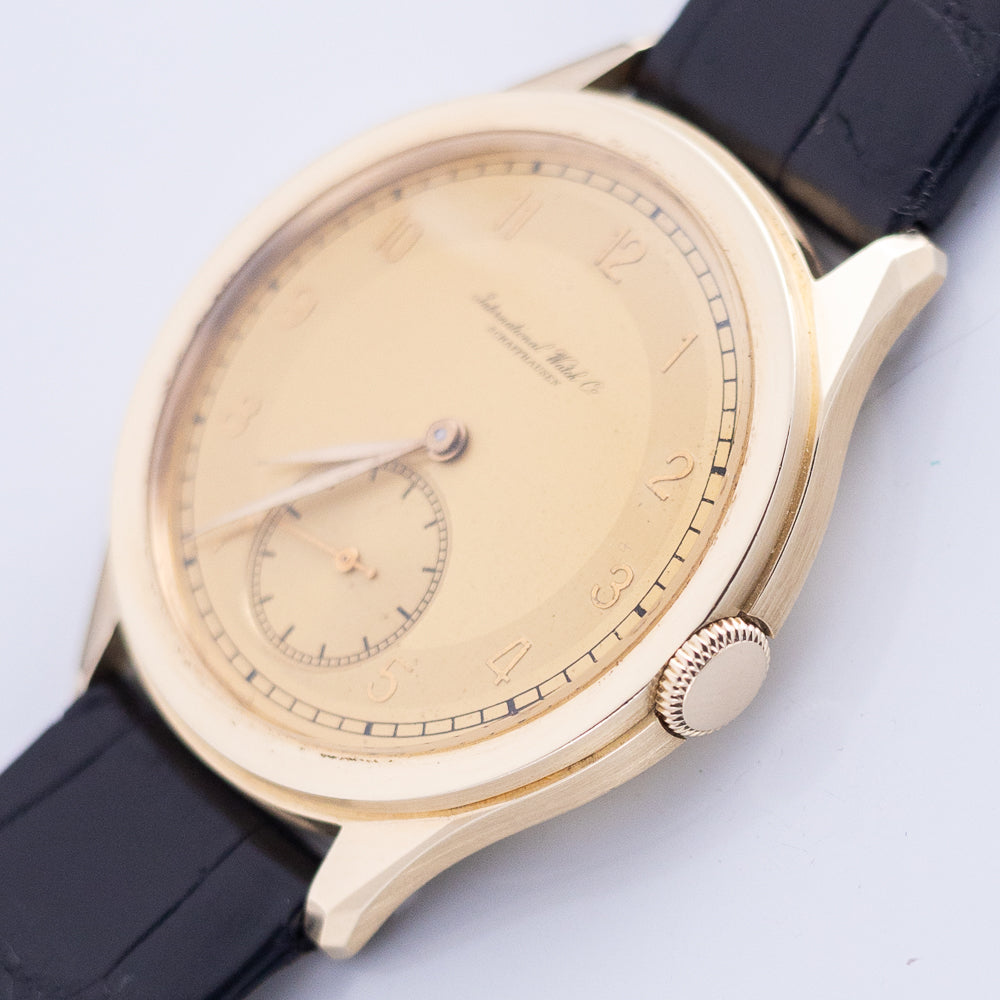 IWC Cal.83 36mm Jumbo Calatrava Two-Tone Dial 14K Yellow Gold
