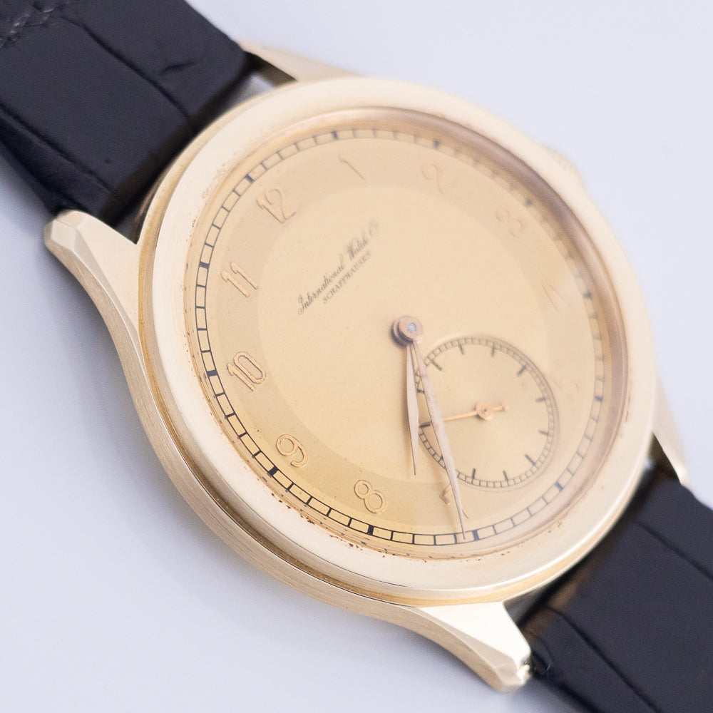 IWC Cal.83 36mm Jumbo Calatrava Two-Tone Dial 14K Yellow Gold