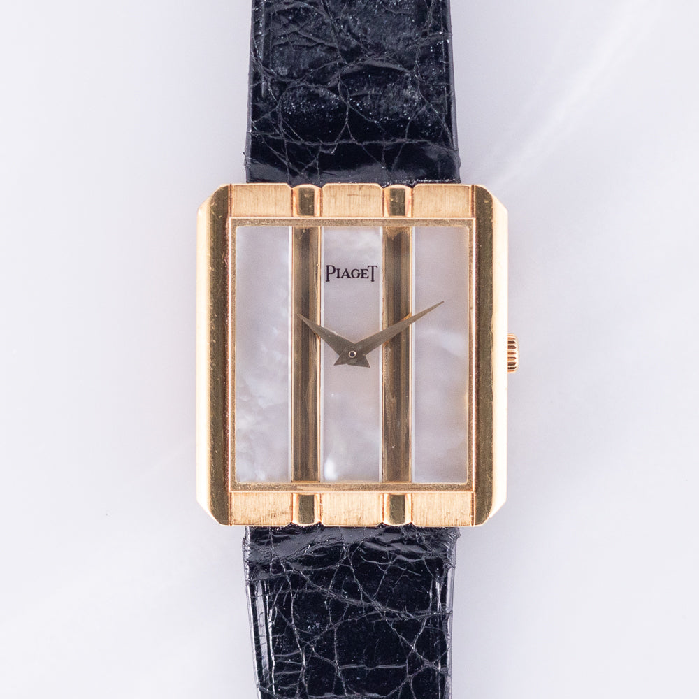PIAGET Polo Ref.8163 MOP DIAL NOS W.BOX