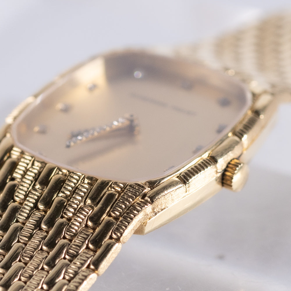 AUDEMARS PIGUET COBRA 18K YELLOW GOLD DIAMOND DIAL Cal.2080