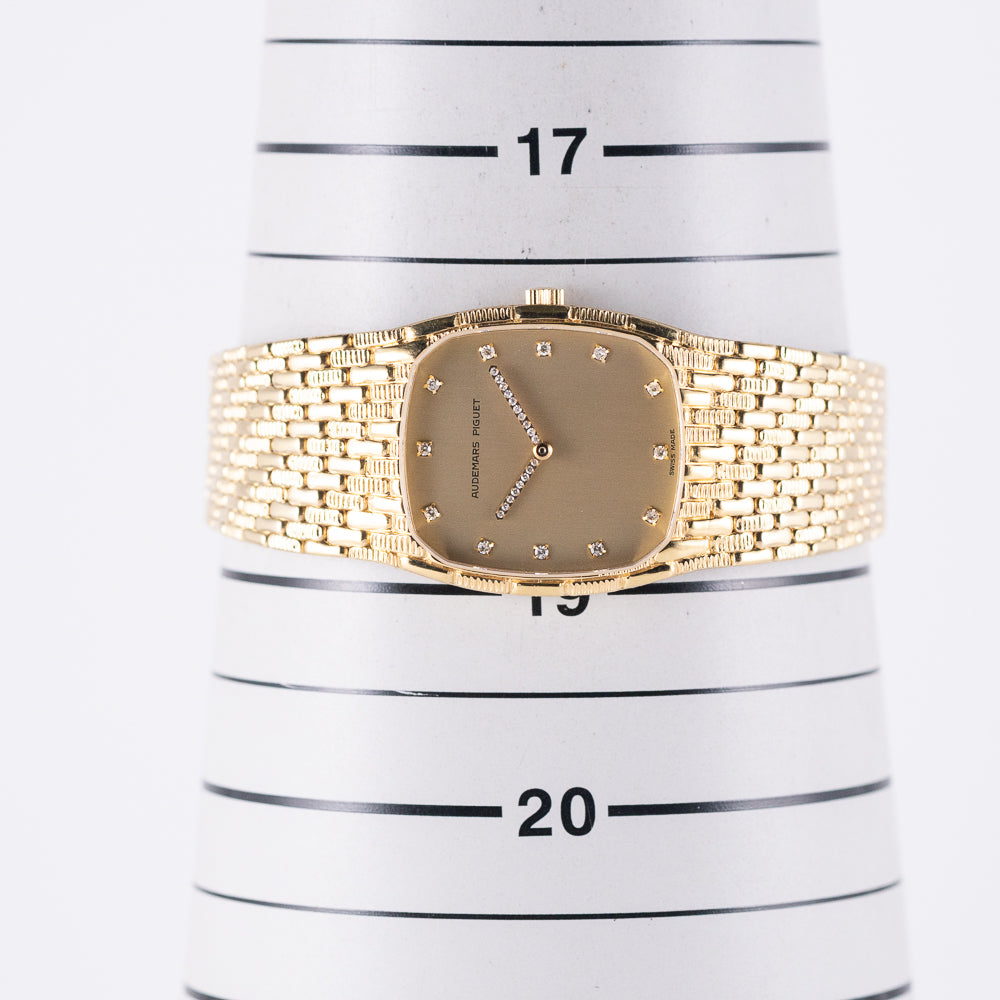 AUDEMARS PIGUET COBRA 18K YELLOW GOLD DIAMOND DIAL Cal.2080