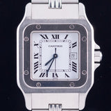 CARTIER LM Santos Carrée Ref.2960 STEEL w.BOX