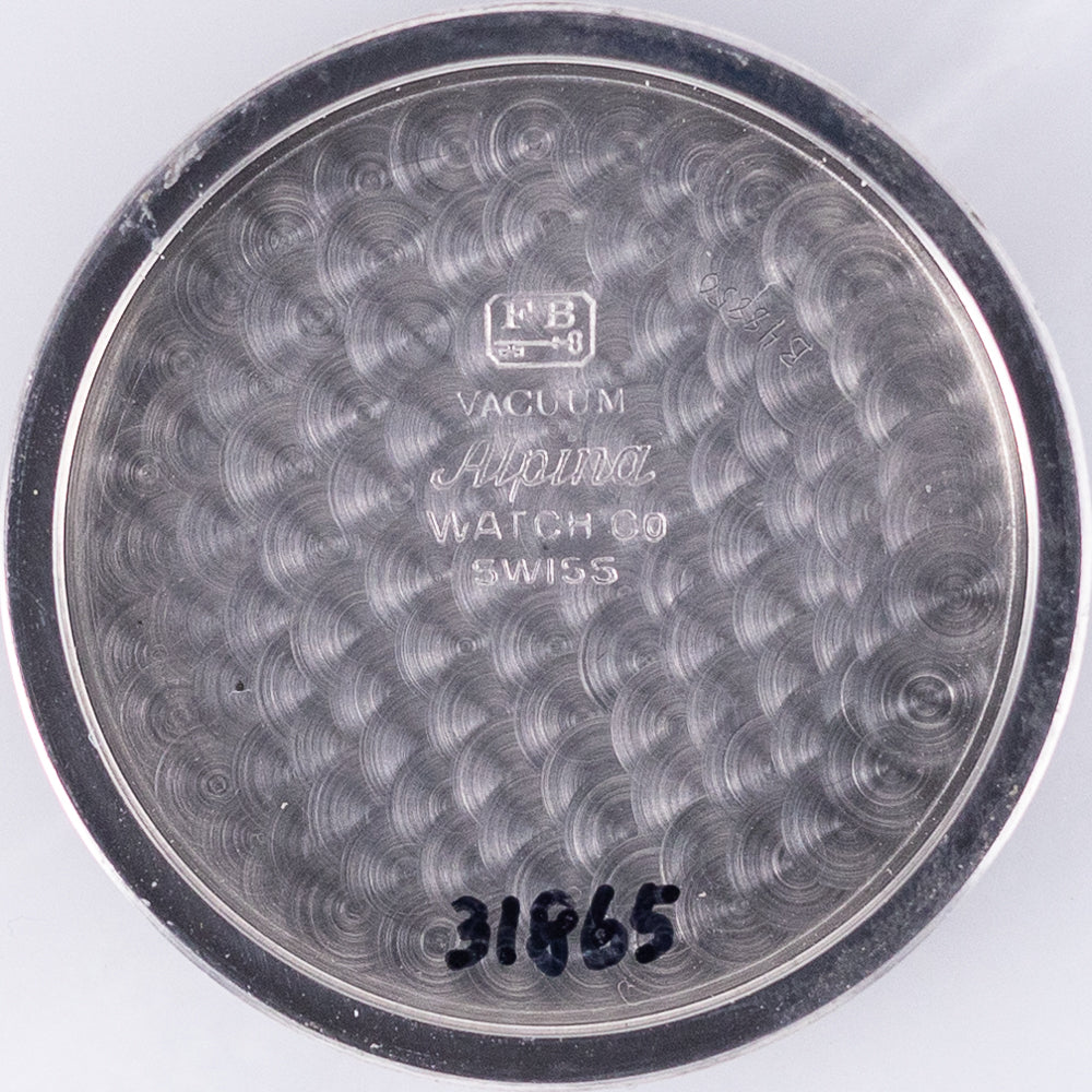 ALPINA Ref.4952 FB Case Crosshair Dial with Debossed Hour Markers