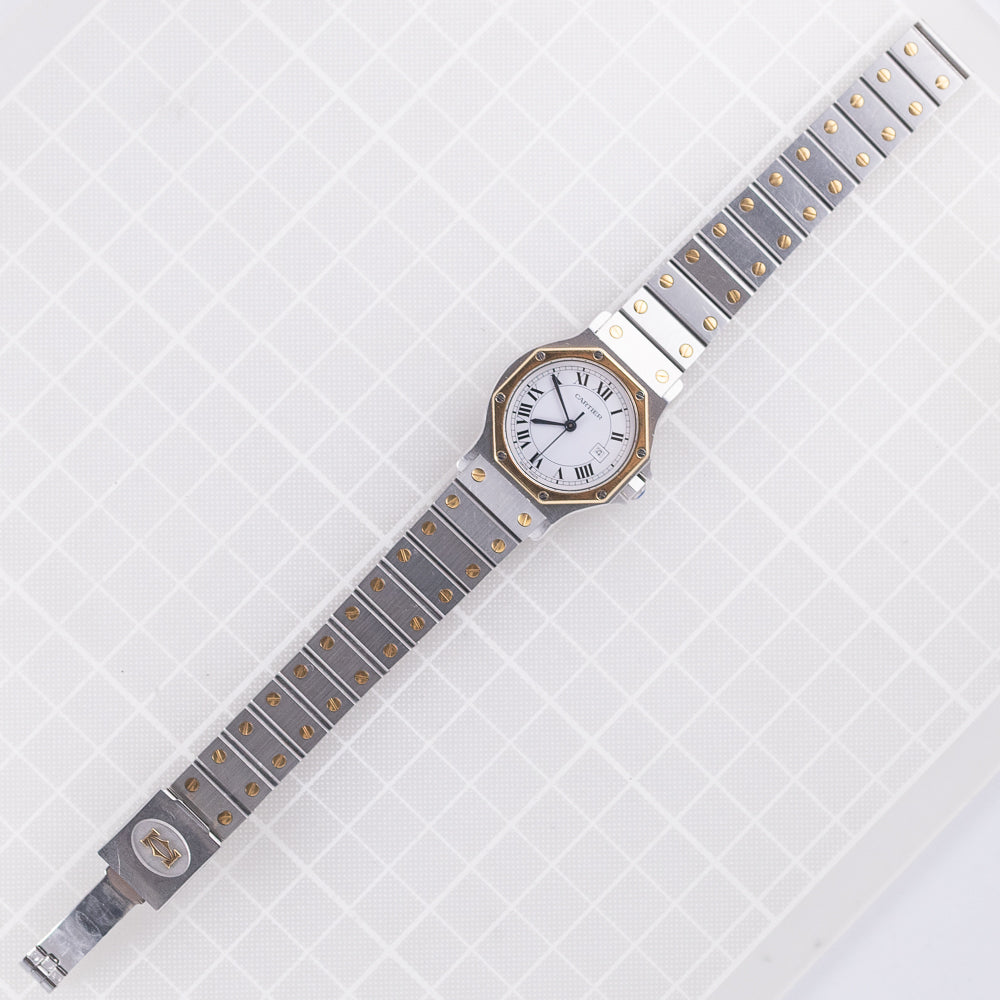 CARTIER LM SANTOS OCTAGON Ref.2966