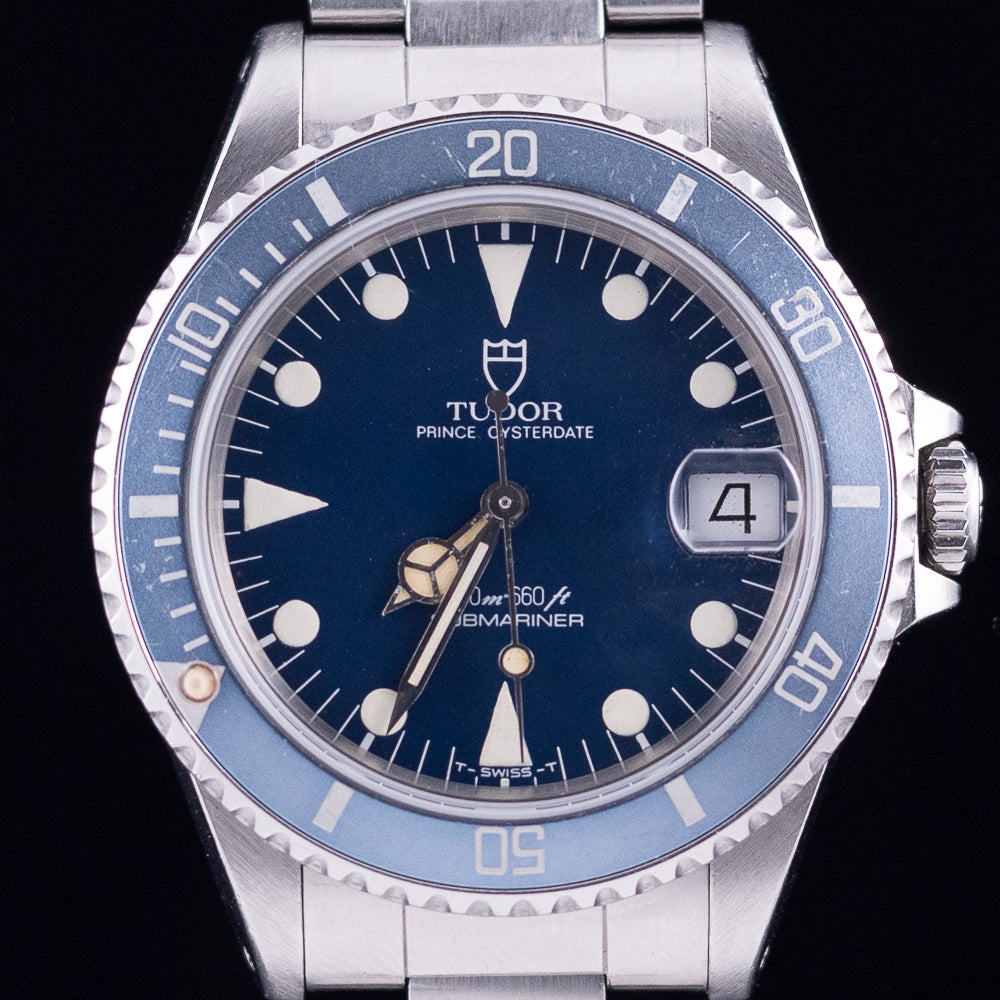 TUDOR Submariner Ref.76000 Blue Ghost Bezel 9315 Bracelet