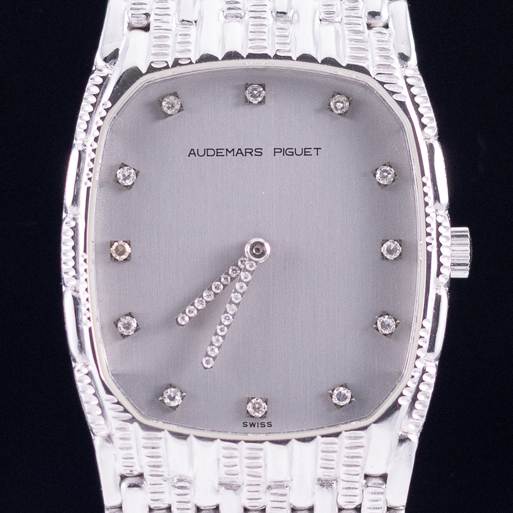 AUDEMARS PIGUET COBRA 18K WHITE GOLD DIAMOND DIAL Cal.2080